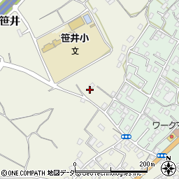 埼玉県狭山市笹井1757-7周辺の地図