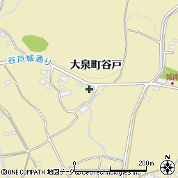 山梨県北杜市大泉町谷戸573周辺の地図