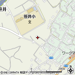 埼玉県狭山市笹井1756周辺の地図