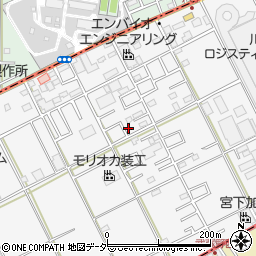 埼玉県川越市下赤坂638-15周辺の地図