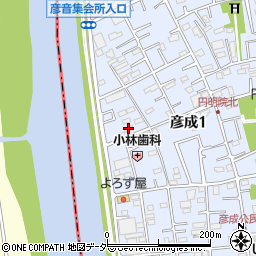 ファミリータウン彦成Ｄ周辺の地図
