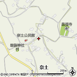 千葉県成田市奈土675周辺の地図