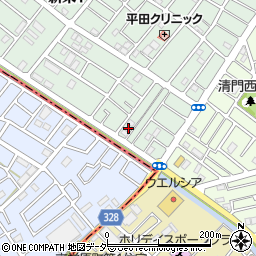 名倉堂整骨院周辺の地図