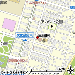 早稲田児童センター周辺の地図