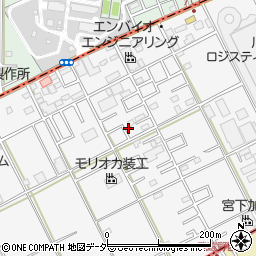 埼玉県川越市下赤坂638-14周辺の地図