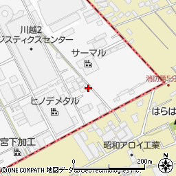 埼玉県川越市下赤坂558周辺の地図