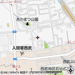 埼玉県入間市新光243-24周辺の地図