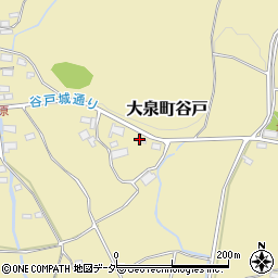 山梨県北杜市大泉町谷戸570周辺の地図