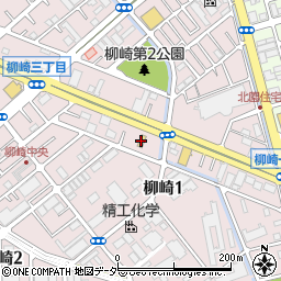 ローソン川口柳崎一丁目店周辺の地図