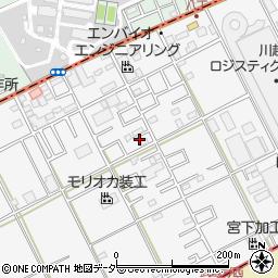 埼玉県川越市下赤坂633-20周辺の地図