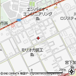 埼玉県川越市下赤坂633-22周辺の地図