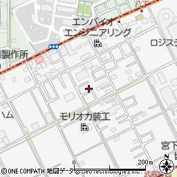 埼玉県川越市下赤坂638周辺の地図
