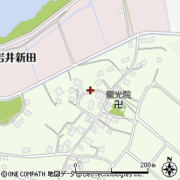 千葉県柏市岩井436-1周辺の地図