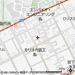 埼玉県川越市下赤坂638-11周辺の地図