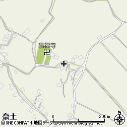千葉県成田市奈土592周辺の地図