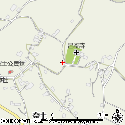 千葉県成田市奈土634周辺の地図