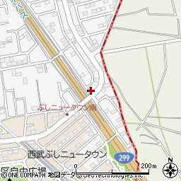 埼玉県入間市新光306-12周辺の地図