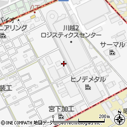 埼玉県川越市下赤坂614周辺の地図