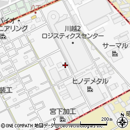 埼玉県川越市下赤坂614周辺の地図