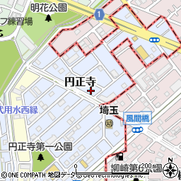 埼玉県さいたま市南区円正寺515-23周辺の地図
