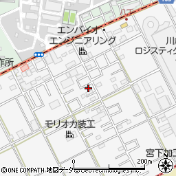 埼玉県川越市下赤坂633-41周辺の地図