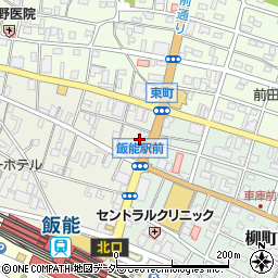 や台ずし 飯能駅北口町周辺の地図