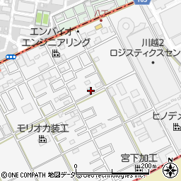 埼玉県川越市下赤坂623-29周辺の地図
