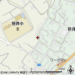 埼玉県狭山市笹井1546-2周辺の地図