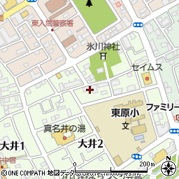 埼玉県ふじみ野市大井2丁目周辺の地図