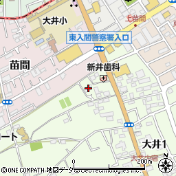 埼玉県ふじみ野市大井1084周辺の地図