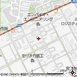 埼玉県川越市下赤坂633-36周辺の地図