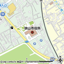 〒350-1300 埼玉県狭山市（以下に掲載がない場合）の地図
