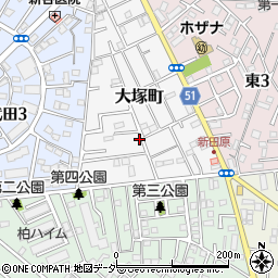 大塚町8-10周辺の地図