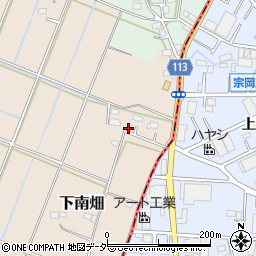 埼玉県富士見市下南畑2013周辺の地図