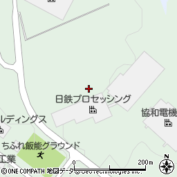 埼玉県飯能市茜台周辺の地図