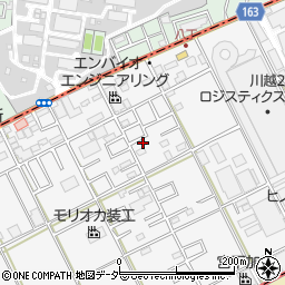 埼玉県川越市下赤坂628-24周辺の地図