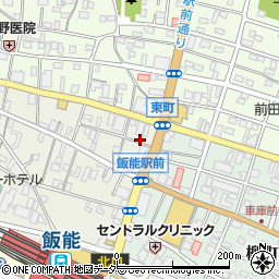 米由商店周辺の地図
