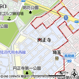 埼玉県さいたま市南区円正寺515-26周辺の地図