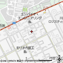 埼玉県川越市下赤坂633-13周辺の地図