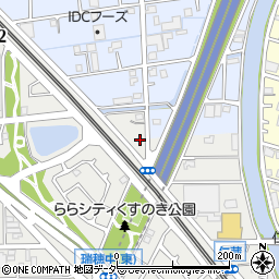 埼玉県三郷市仁蔵401周辺の地図