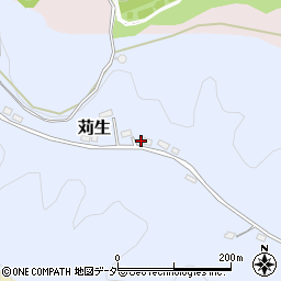 埼玉県飯能市苅生387周辺の地図