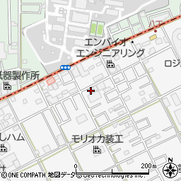 埼玉県川越市下赤坂638-43周辺の地図
