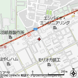 埼玉県川越市下赤坂643周辺の地図
