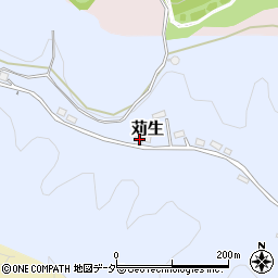 埼玉県飯能市苅生399-3周辺の地図
