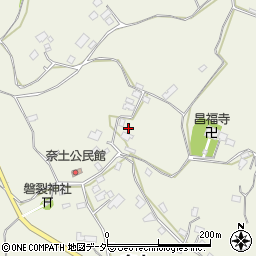 千葉県成田市奈土657周辺の地図