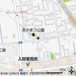 埼玉県入間市新光300-53周辺の地図