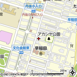 埼玉県三郷市早稲田周辺の地図