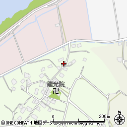 千葉県柏市岩井455周辺の地図