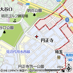 埼玉県さいたま市南区円正寺515-36周辺の地図