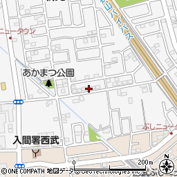 埼玉県入間市新光300-45周辺の地図